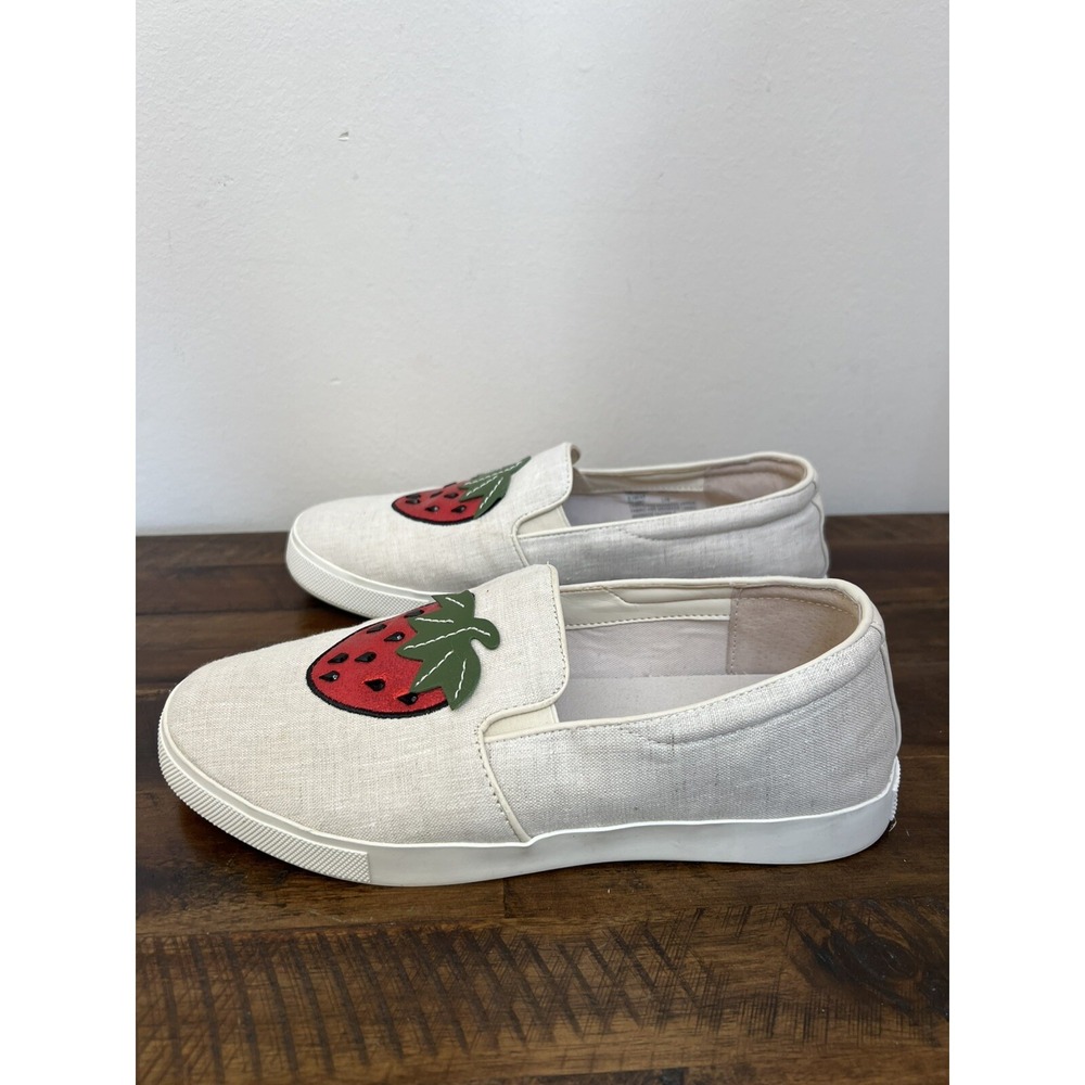 Katy Perry‎ Strawberry Slip On Loafer Shoes 9.5 Kerry - Picture 6 of 10